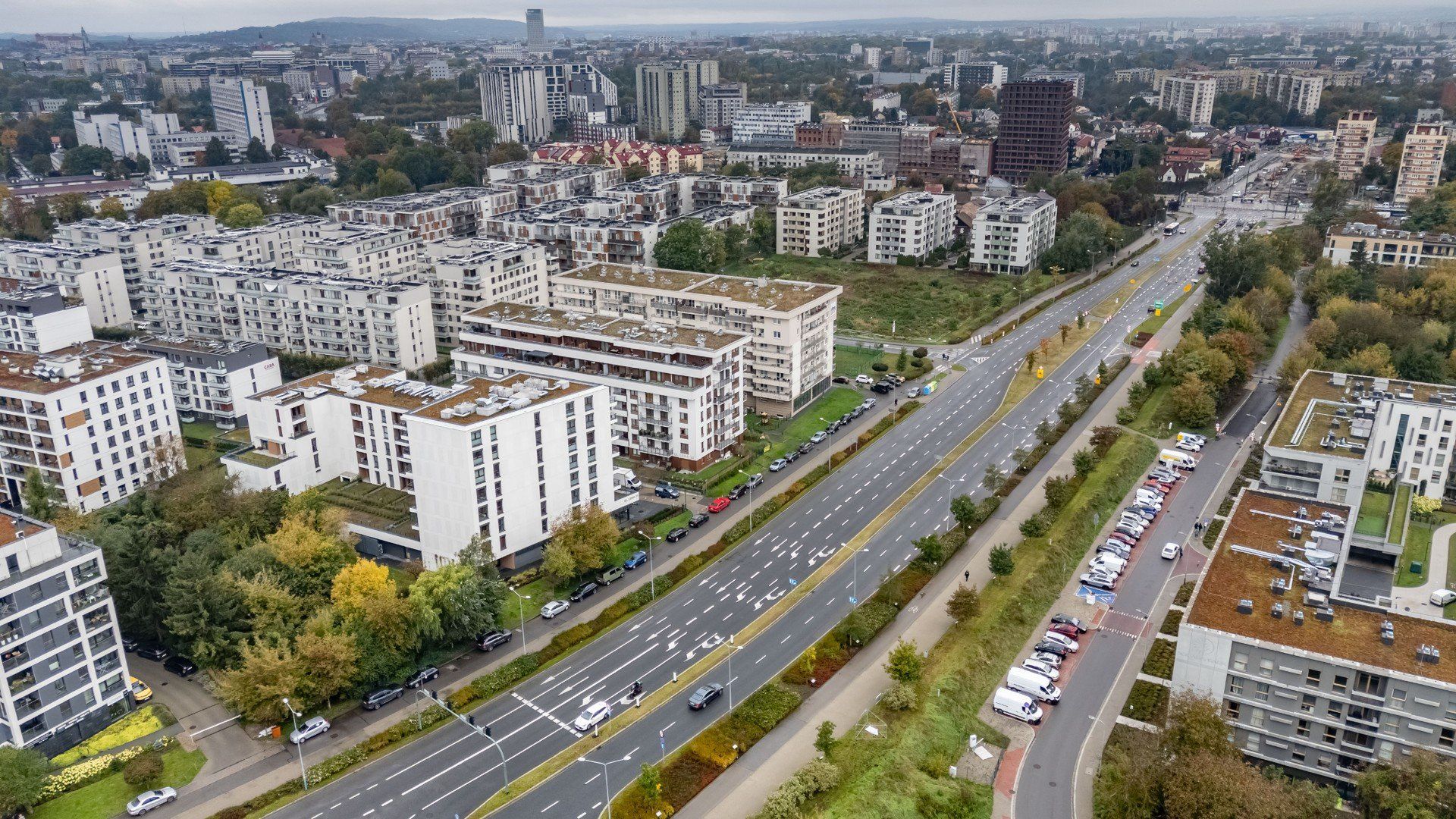 Ulica Lema w Krakowie. Czy w przyszłości pojadą nią tramwaje?