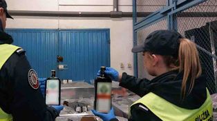 Świecko: 6,5 tys. litrów ukradzionego alkoholu jechało do Czech