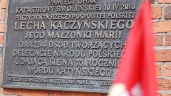 Upamiętnienie rocznicy katastrofy smoleńskiej
