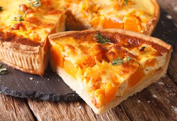 Na imieniny zrobiłam tarte z sezonowym warzywem. Zniknęła w mgnieniu oka
