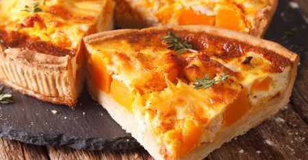 Na imieniny zrobiłam tarte z sezonowym warzywem. Zniknęła w mgnieniu oka