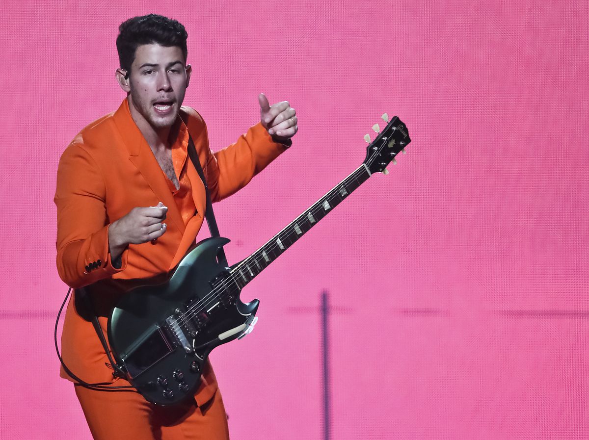 Nick Jonas na scenie 