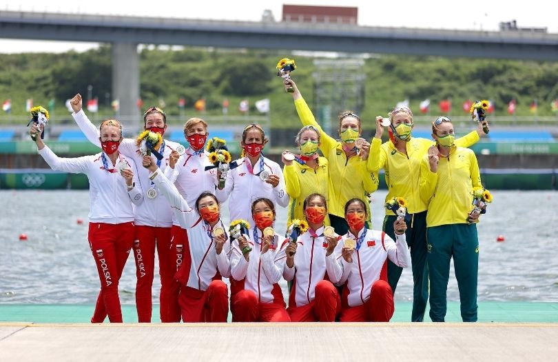 Tokio 2020. Polskie wioślarki ze srebrnym medalem