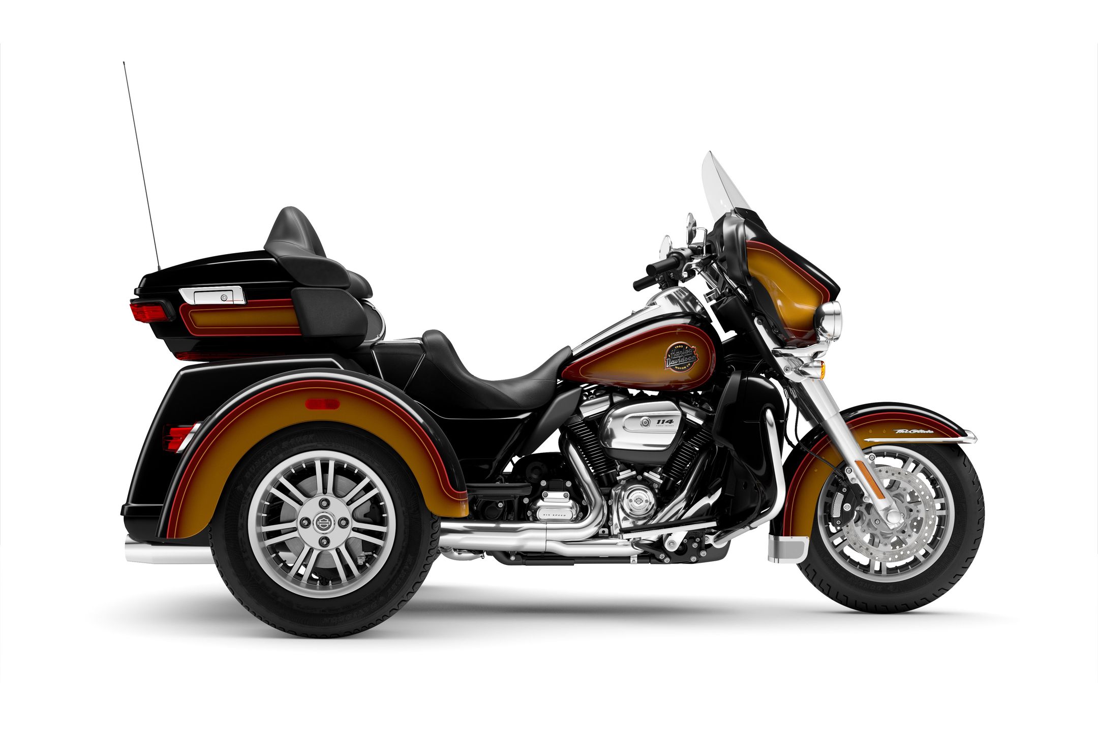 Harley-Davidson Tri Glide Ultra Enthusiast Tobacco Fade