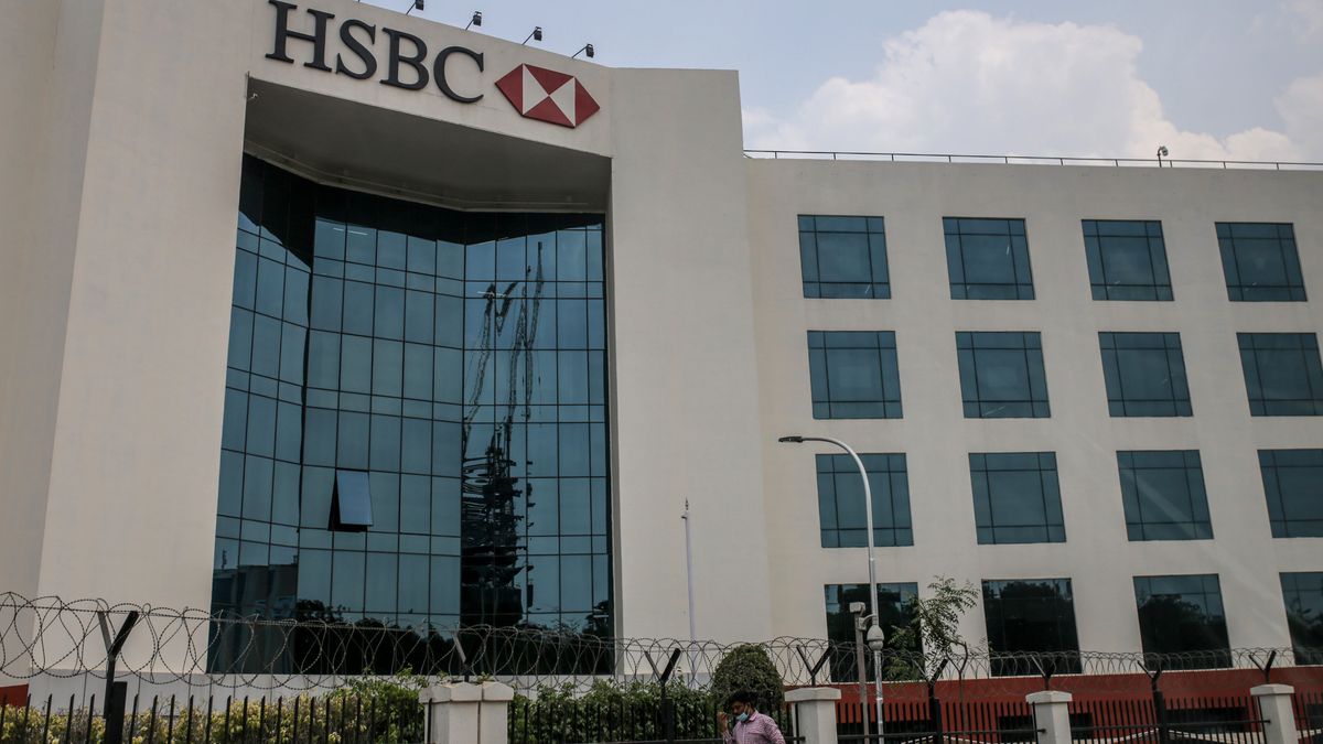 Na zdjęciu siedziba HSBC