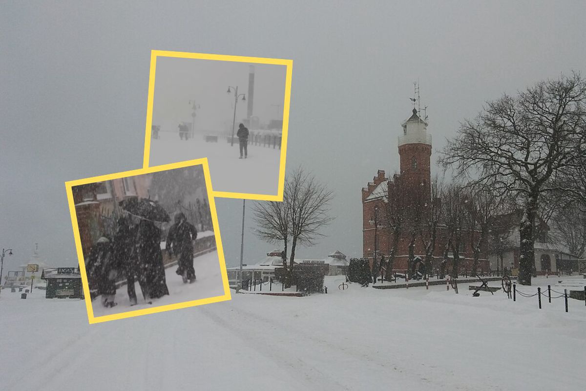 Synoptycy się nie pomylili. Dzieje się w Ustce. "Świata nie widać"