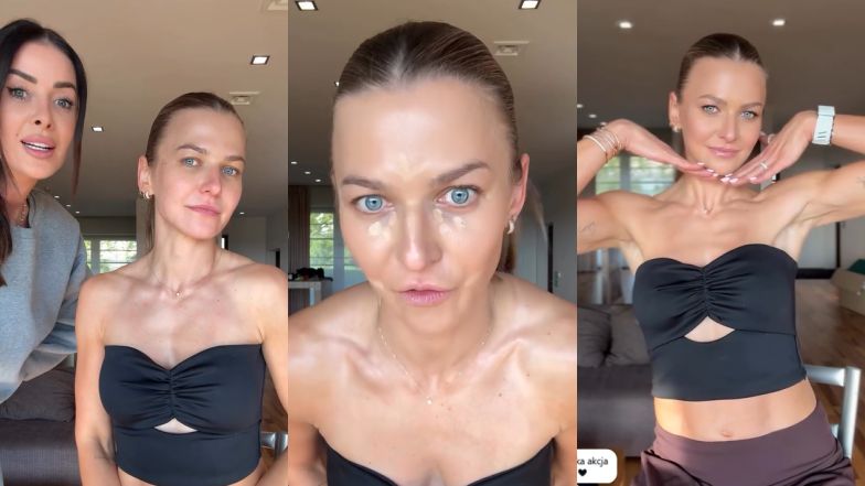 Magdalena Pieczonka zrobiła makijaż Annie Lewandowskiej