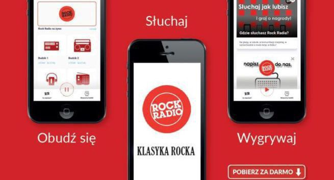 Nowa aplikacja mobilna Rock Radia dostępna na Androida i iOS