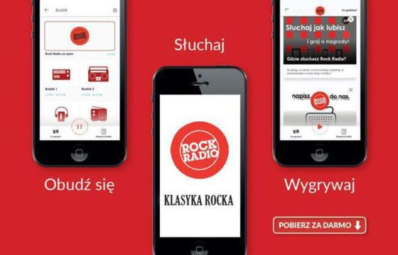 Nowa aplikacja mobilna Rock Radia dostępna na Androida i iOS