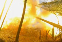 Ciężka artyleria na froncie. Ostrzał Rosjan w obwodzie donieckim