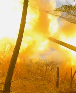 Ciężka artyleria na froncie. Ostrzał Rosjan w obwodzie donieckim