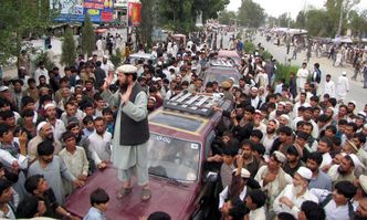 Afganistan znów niespokojny. Demonstracja na przedmieściach Kabulu