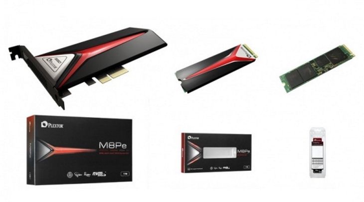 Plextor M8Pe: dyski SSD kilkukrotnie szybsze od SATA III 3