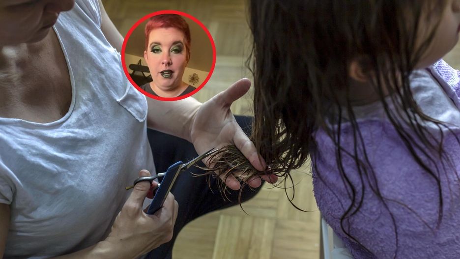 Mama przyznała, że obcięła dwuletniej córce włosy, bo traciła czas na ich czesanie