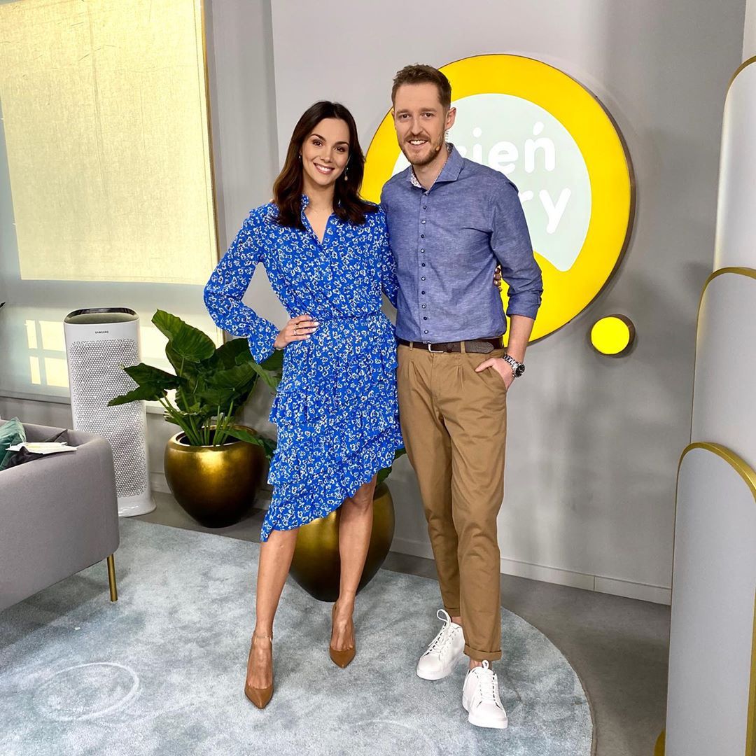 Paulina Krupińska i Damian Michałowski w "Dzień Dobry TVN"