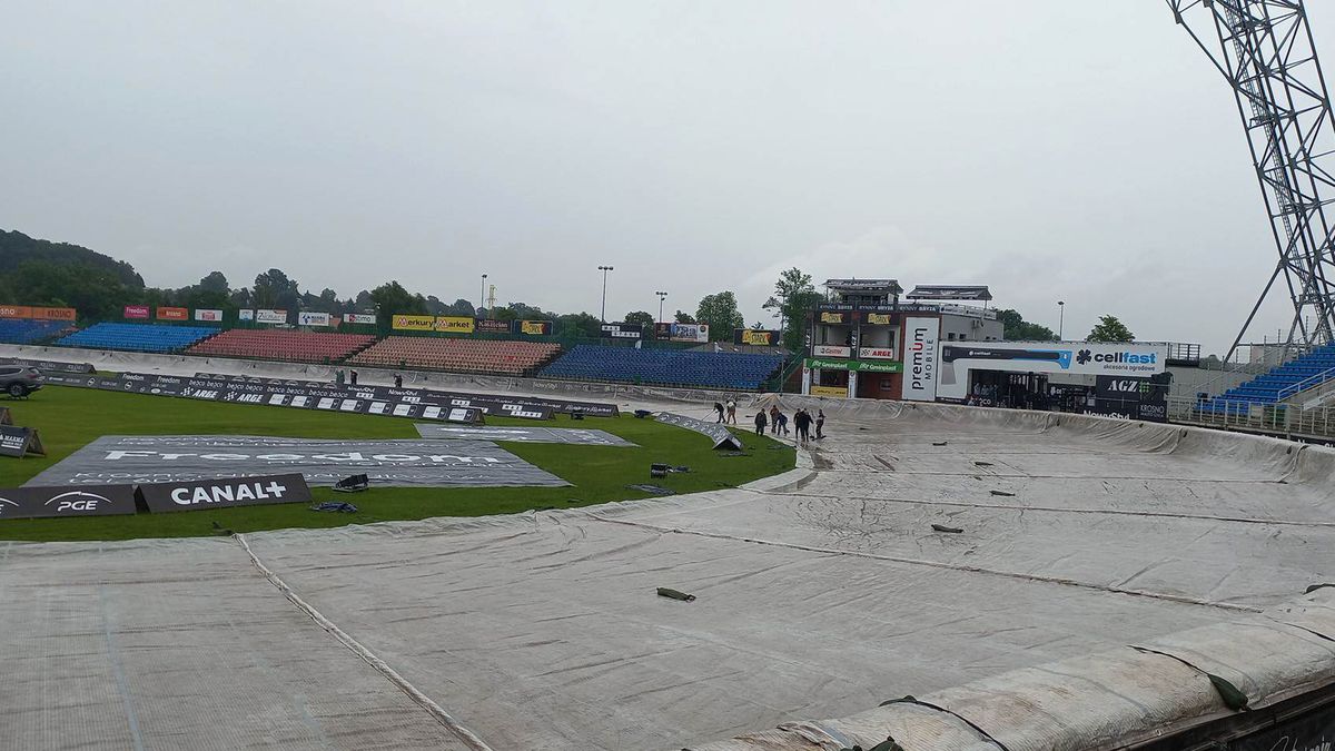 stadion w Krośnie