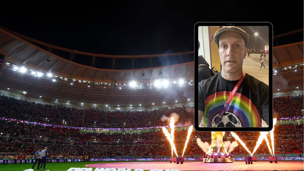 Dziennikarz zatrzymany przez ochronę na Qatar World Cup z powodu tęczowej koszulki