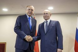 Erdogan spotkał się z Putinem. Wydali wspólne oświadczenie
