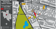 Przebudowa skrzyżowania w centrum Poznania. Zmiany ruchu od wtorku