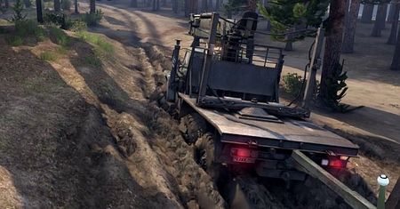 Co ja gram: Spintires - wielkie ciężarówki w głębokim błocie