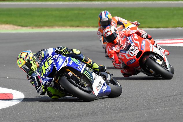 Valentino Rossi będzie dobrze wspominał wyścig na Silverstone