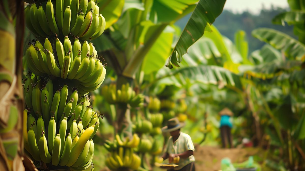 Wielkie plantacje bananowców działają na Wyspach Kanaryjskich