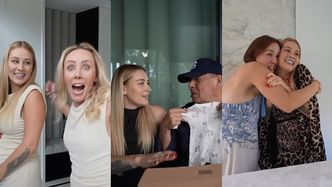 Andziaks nagrała reakcje bliskich na wieść o ciąży. Lil Masti z trudem powstrzymała łzy