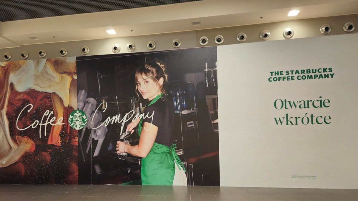 Przygotowania do otwarcia drugiego Starbucksa w Lublinie