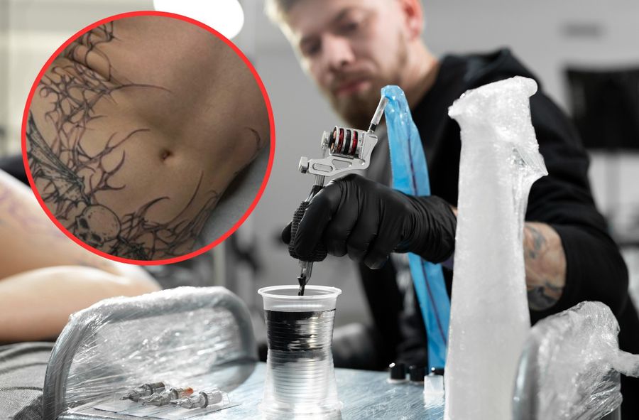 Zrobiła tatuaż w okolicach miejsc intymnych. Zdjęcie wywołało burzę