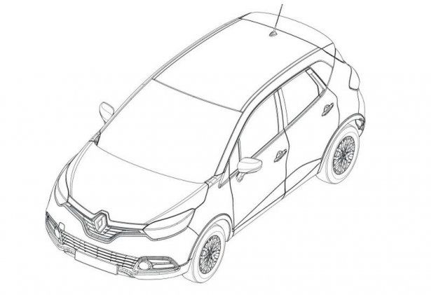 Renault Captur - wyciekły pierwsze szkice wersji produkcyjnej