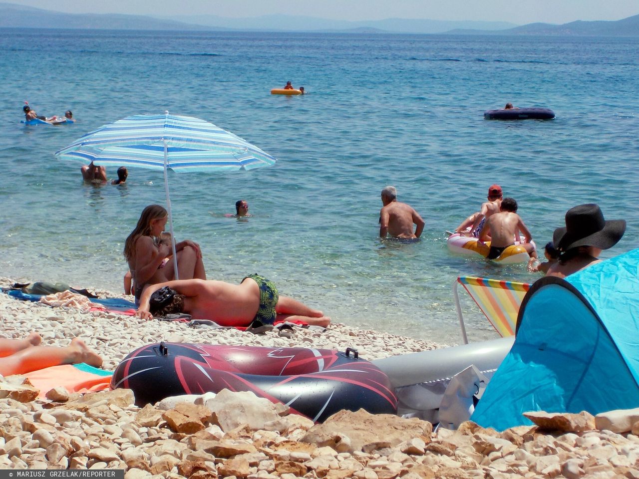 Plażowicze zabierają ze sobą ocet na plażę