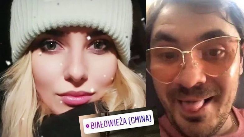 Daniel Martyniuk jest w Białowieży z Faustyną?