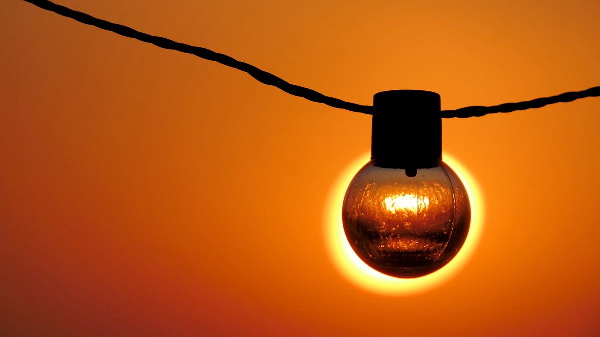 YANTAI, CHINA - SEPTEMBER 17, 2024 - The sun is seen in a light bulb in Yantai, Shandong province, China, June 17, 2024. (Photo credit should read CFOTO/Future Publishing via Getty Images)