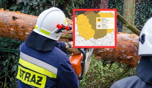 Silne wichury nad Polską. Są osoby ranne