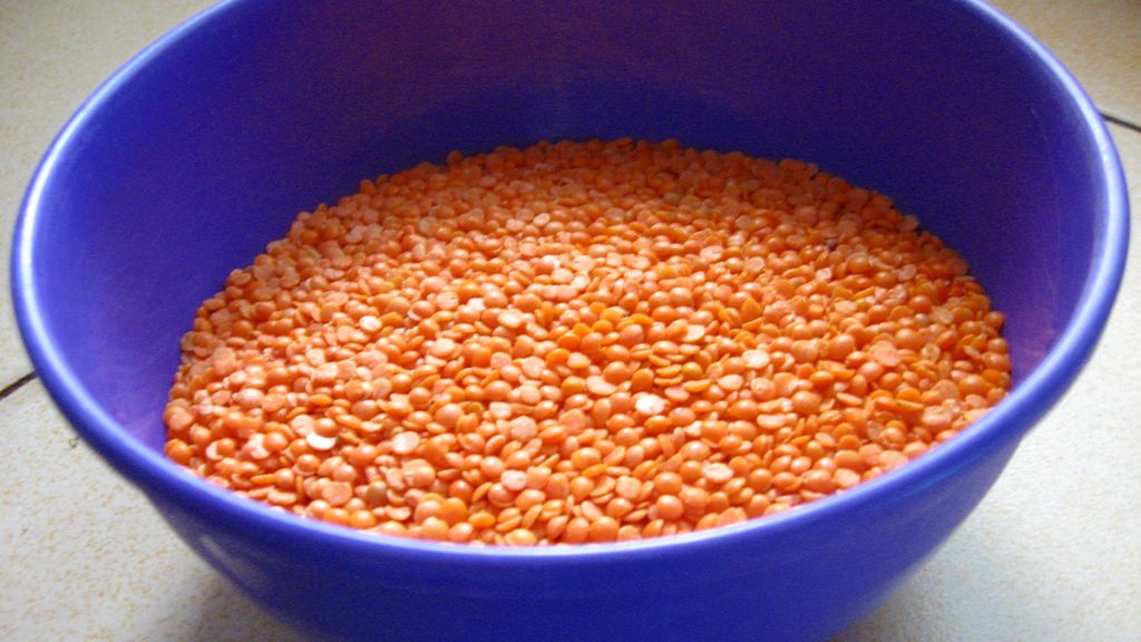 Soczewica w sosie curry