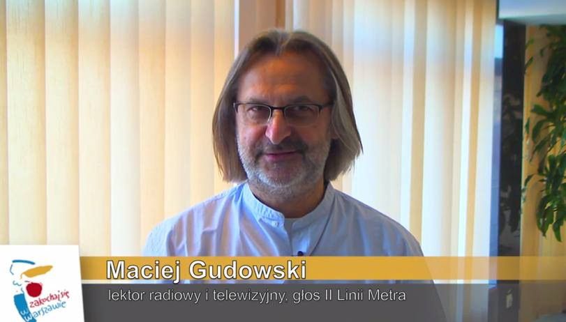 Maciej Gudowski „głosem” II linii metra! [WIDEO]