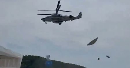 Nagle pojawił się na plaży. Rosjanie w panice zaczęli uciekać