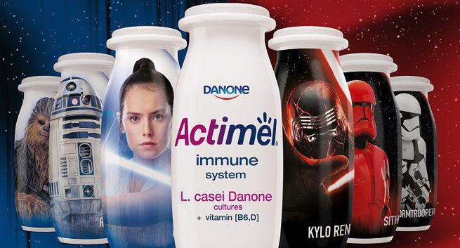 Actimel z limitowaną edycją Star Wars