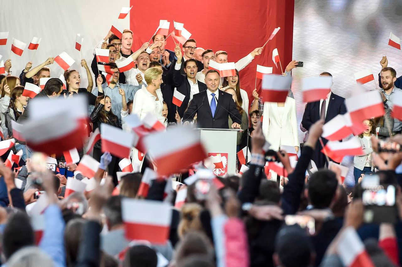 Andrzej Duda, Agata Duda, Kinga Duda - wybory prezydenckie 2020