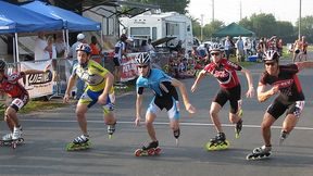 Wyścigi na wrotkach - odmiany, zasady