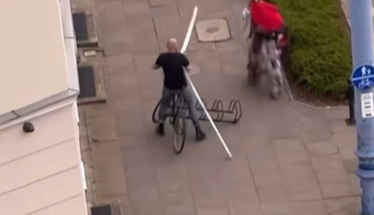 "Nie wierzę". Ludzie przecierają oczy. Kuriozalne sceny w Poznaniu