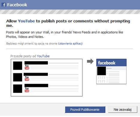 Integrujemy Facebooka z Youtube 3