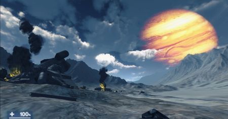 Europa Concept: sam na bezludnej planecie*