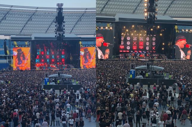   Guns' n Roses in Chorzów. Rock 'n' roll safe in dangerous times 