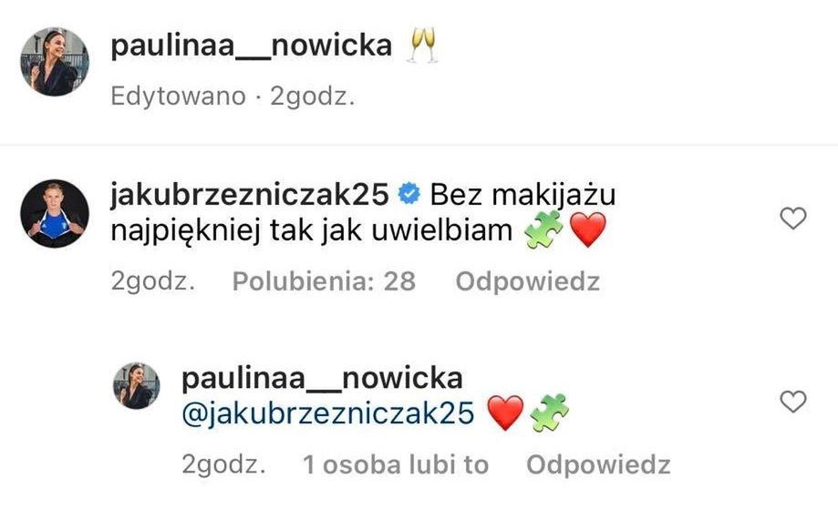 Jakub Rzeźniczak komentuje naturalną ukochaną