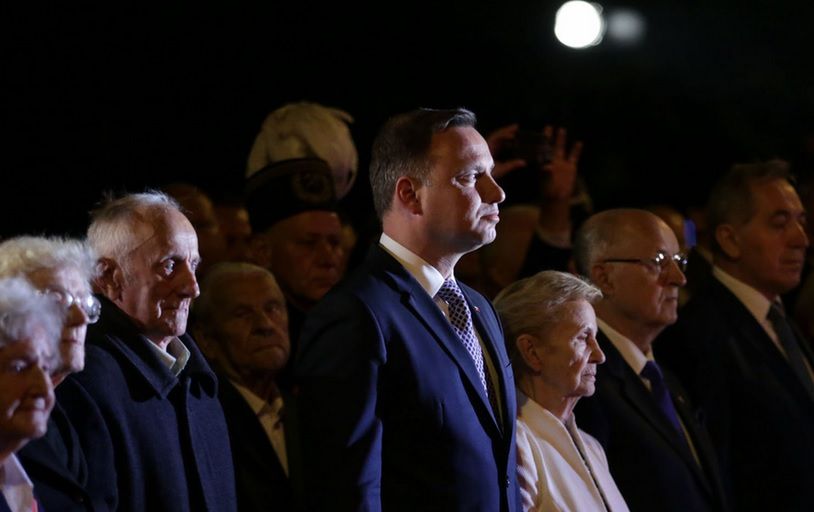Prezydent w Wieluniu i premier na Westerplatte wzięli udział w obchodach 78. rocznicy wybuchu II Wojny Światowej