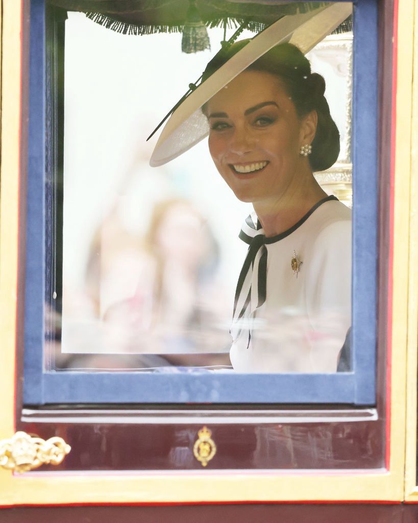 Princess Kate's styling during the Trooping the Colour parade