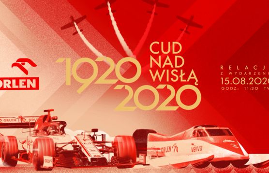 Robert Kubica i Bartosz Marszałek ścigali się w centrum Warszawy z okazji 100. rocznicy Bitwy Warszawskiej. Organizatorem PKN Orlen