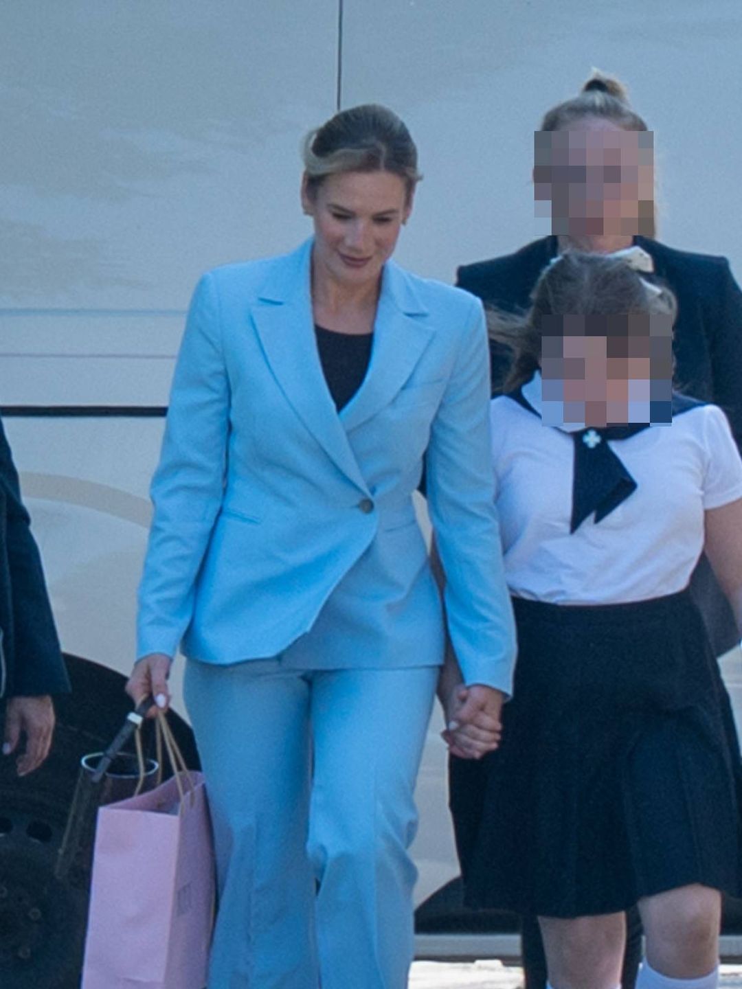 Marta Nawrocka z córką 