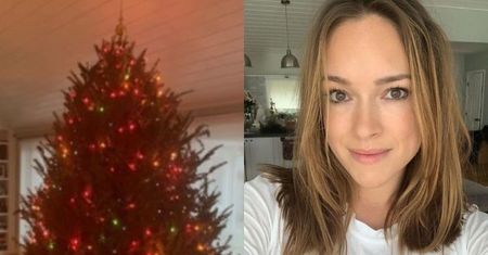 Alicja Bachleda-Curuś prezentuje choinkę w domu w Los Angeles. Jest "amerykańsko"?